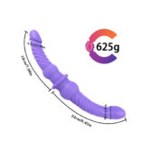 DuoPro 17.5 inch Delux Double Ended Dildo Dimensions