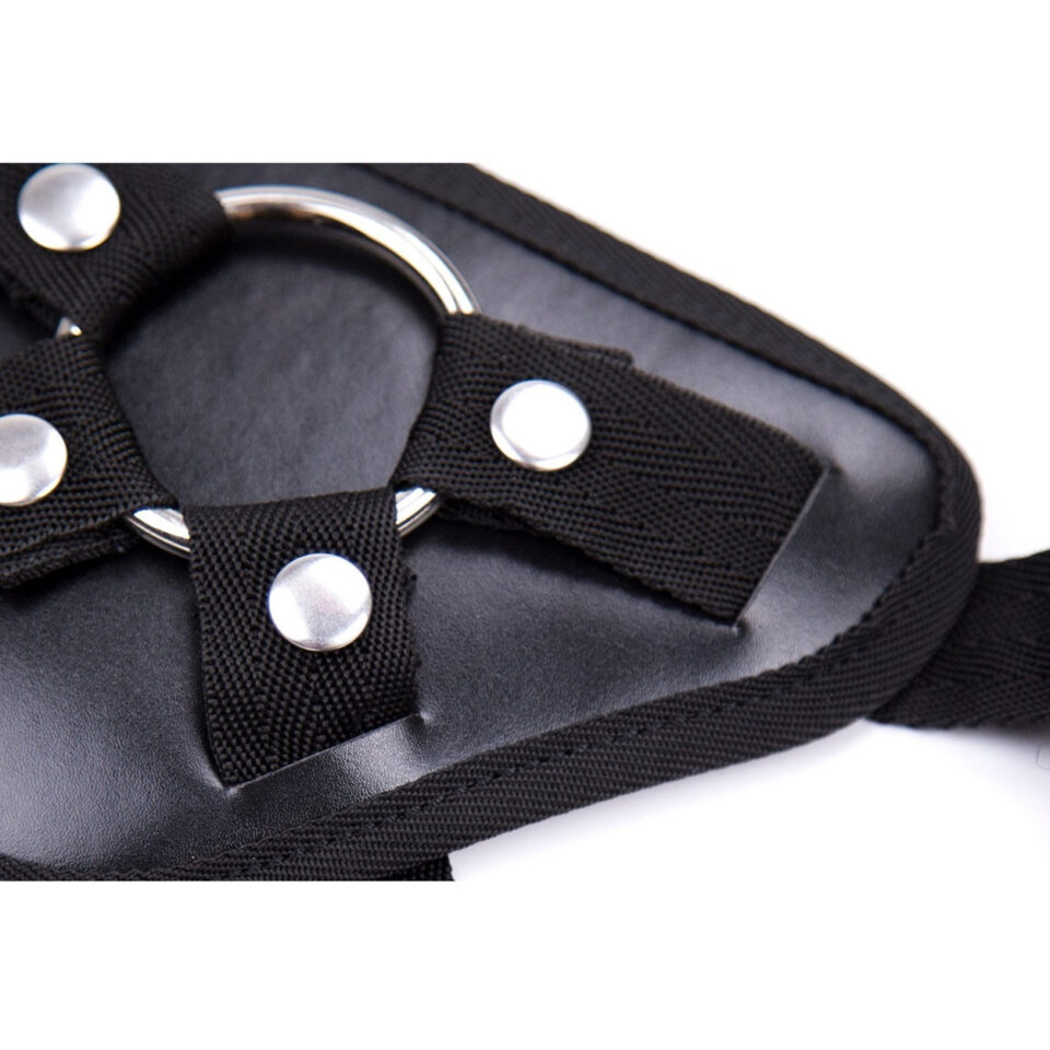 Strap on Set  Candelabra chrome harness