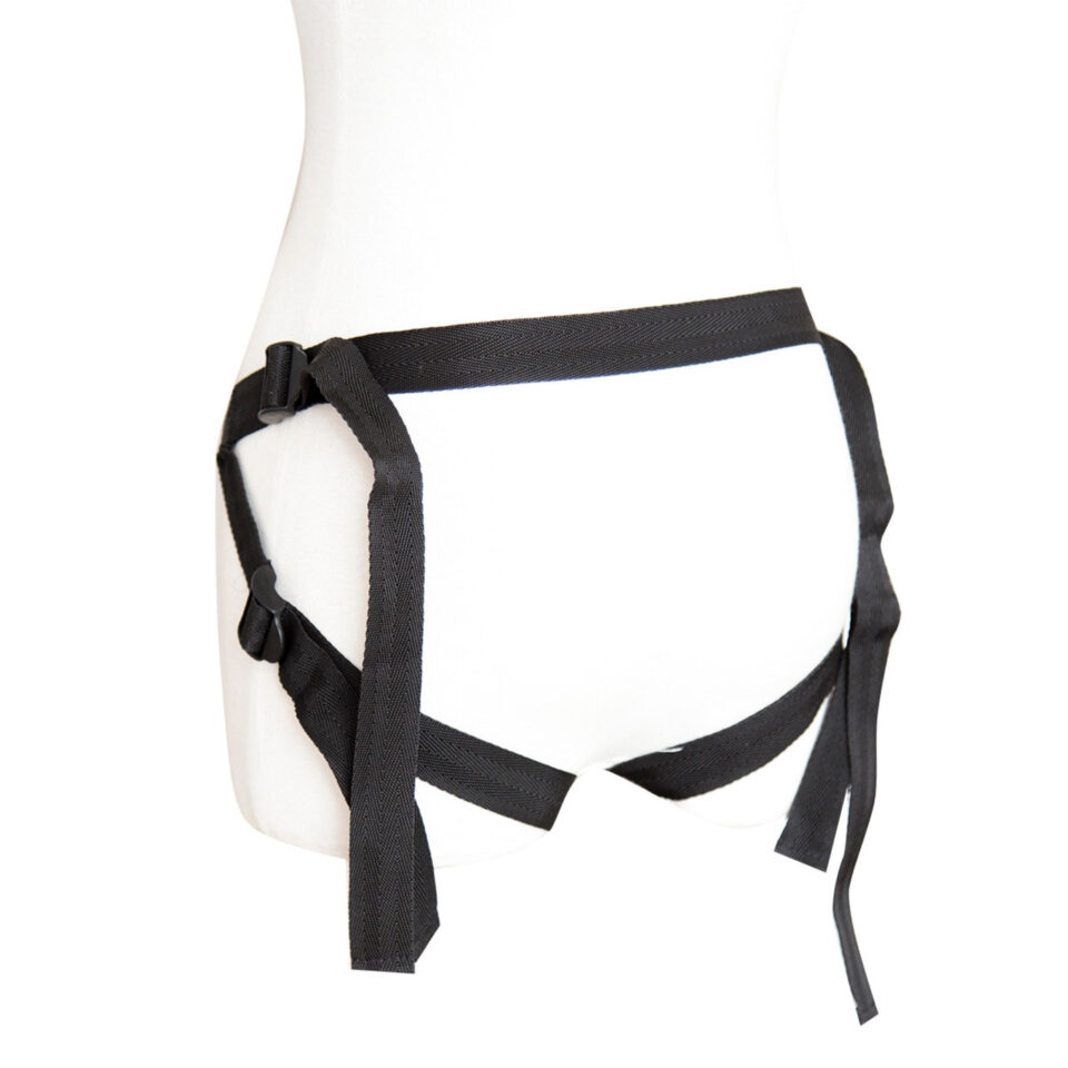 Strap on Harness fastened at back