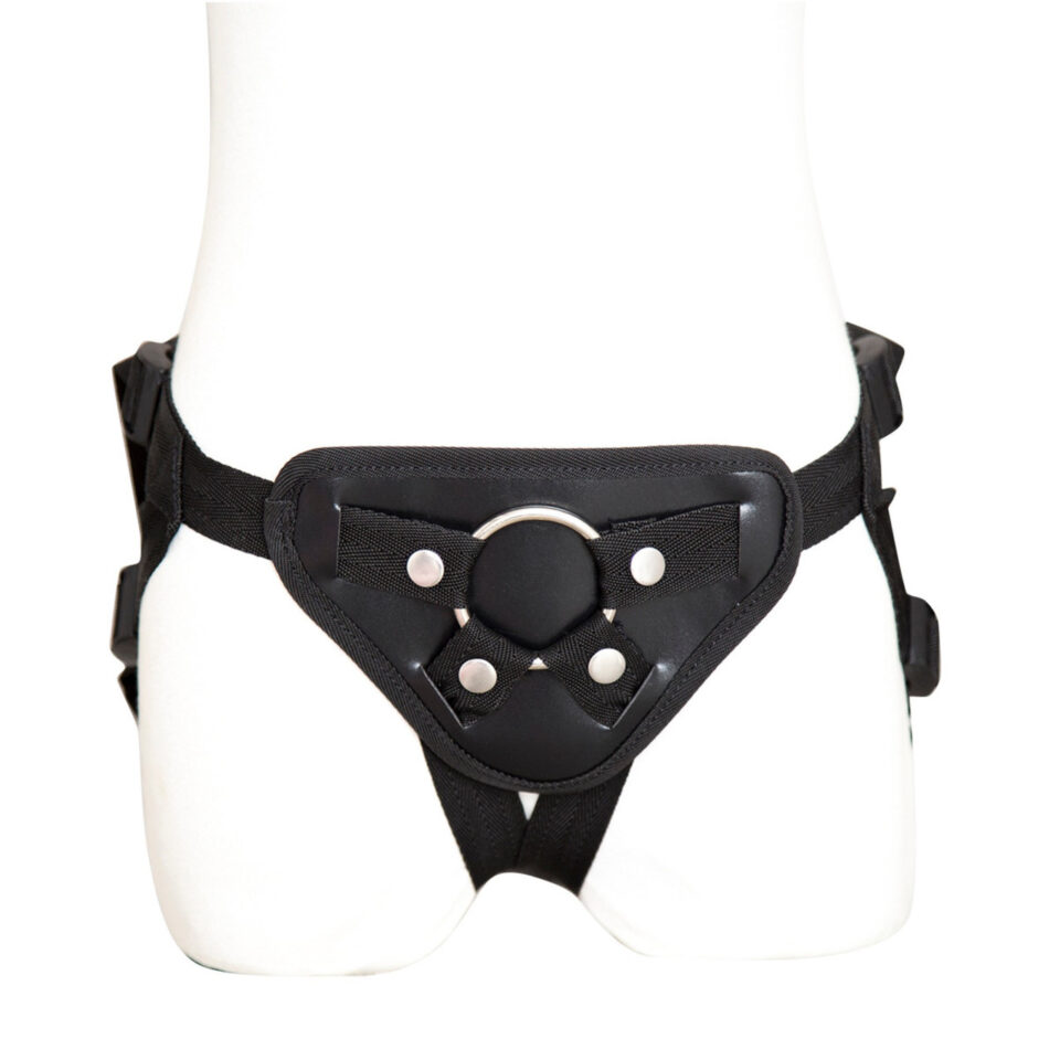 Pegging Strap on Harness