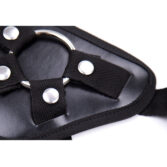 Strap on Set with 10 Inch Dildo Nina chrome harness