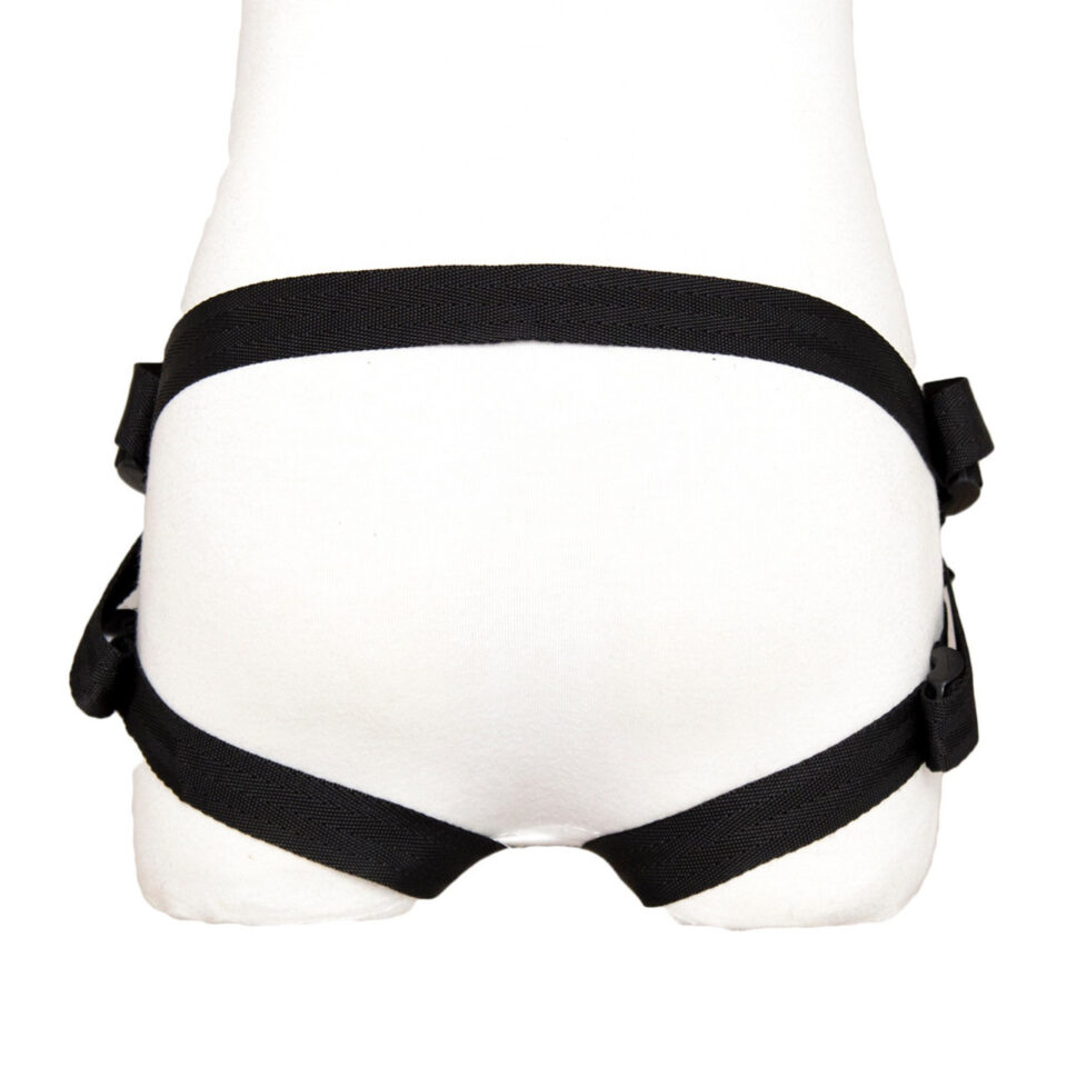 Strap on Harness rear view
