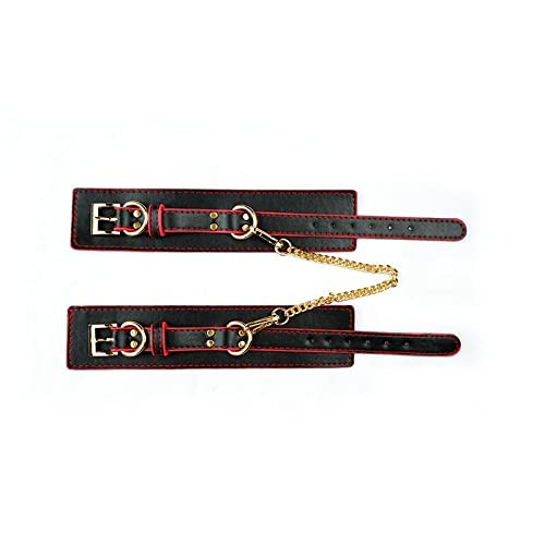SM Set including PU leather wrist restraints