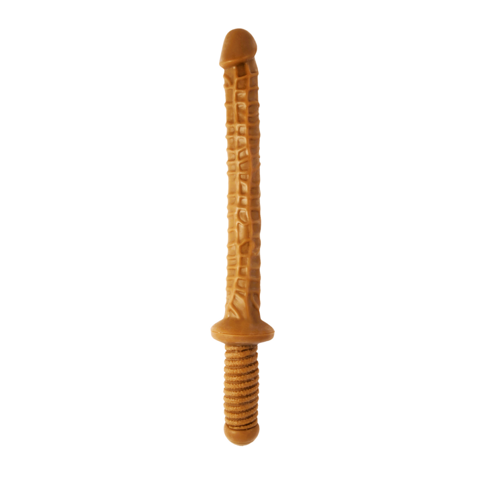 Excalibur Sex Sword Handled Dildo Apu Brown