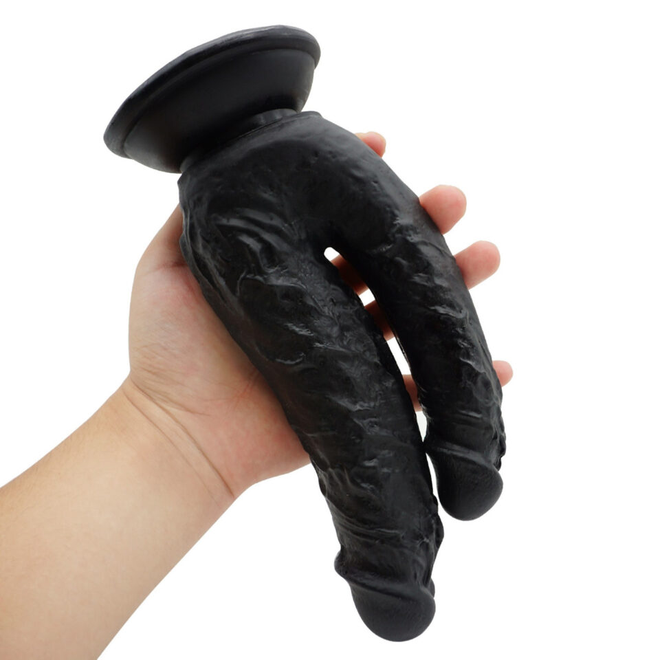 DP Dildo Scale against Human Hand