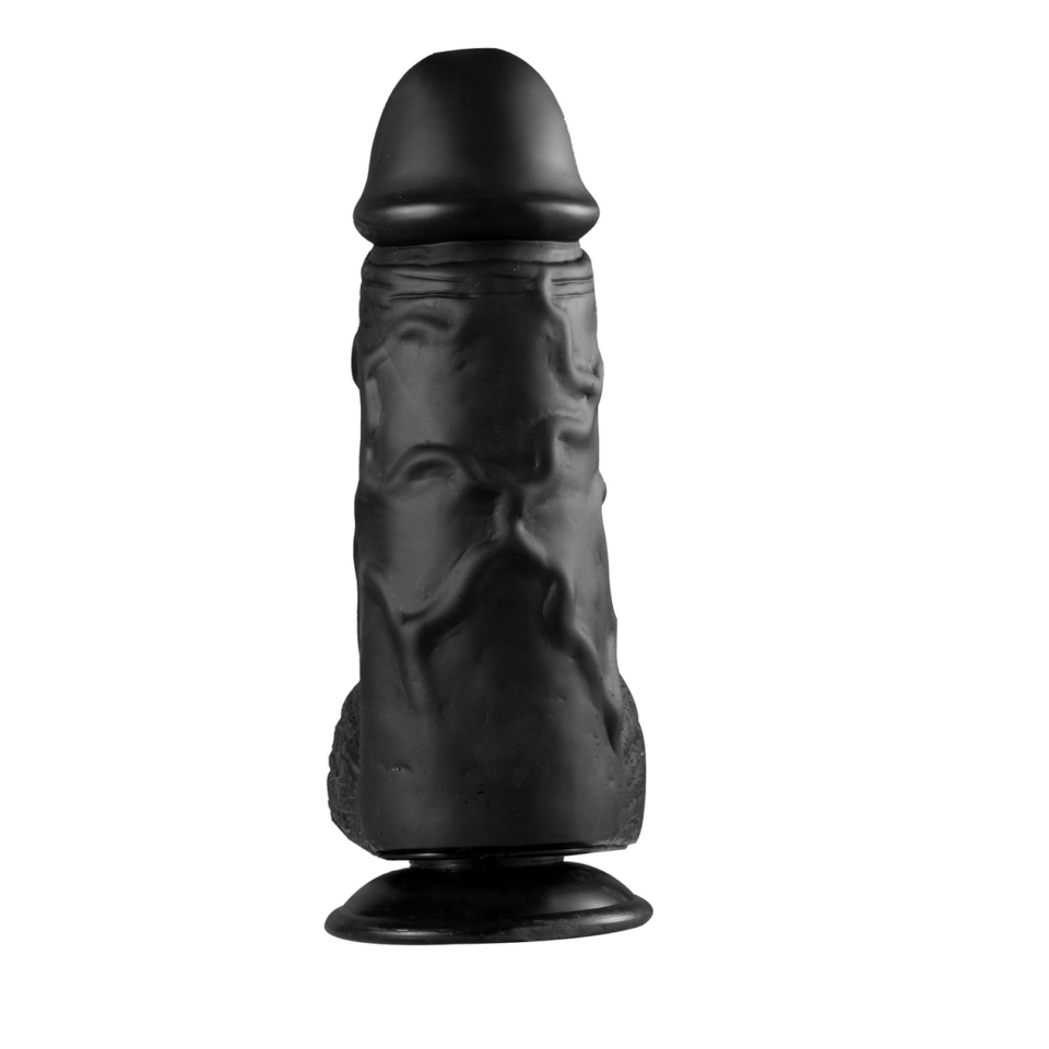 Girthy Dildo Black