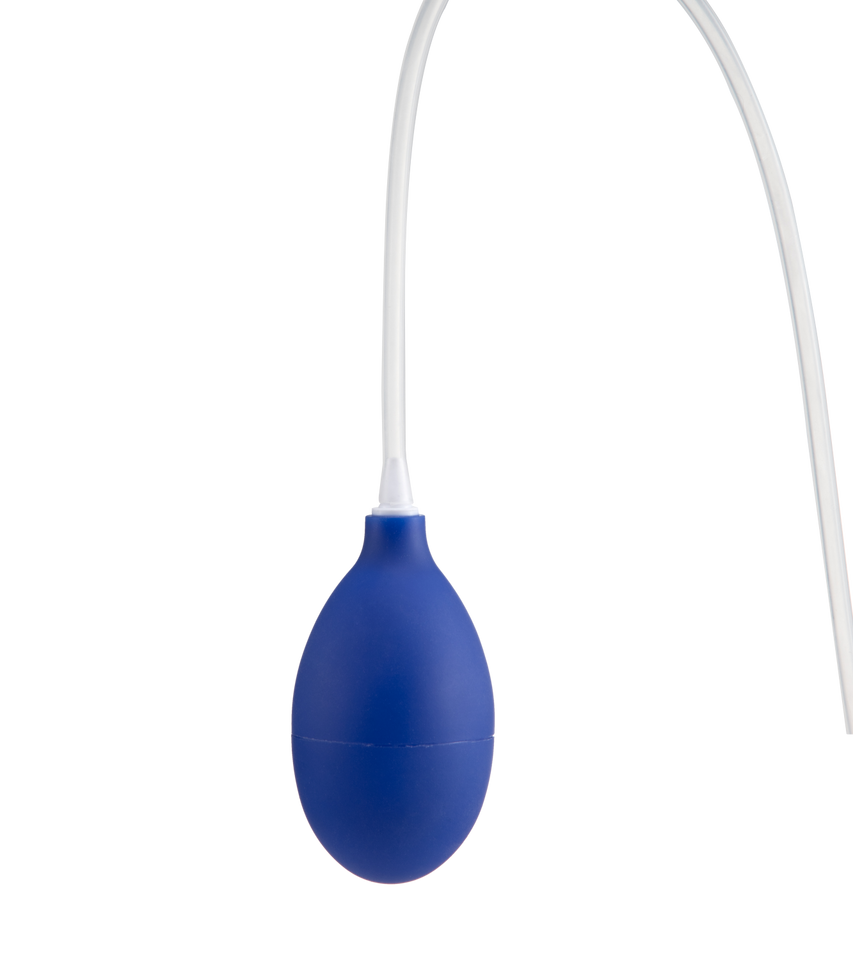 Ejaculator squeeze pump