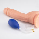 Ejaculator suction cup base flesh