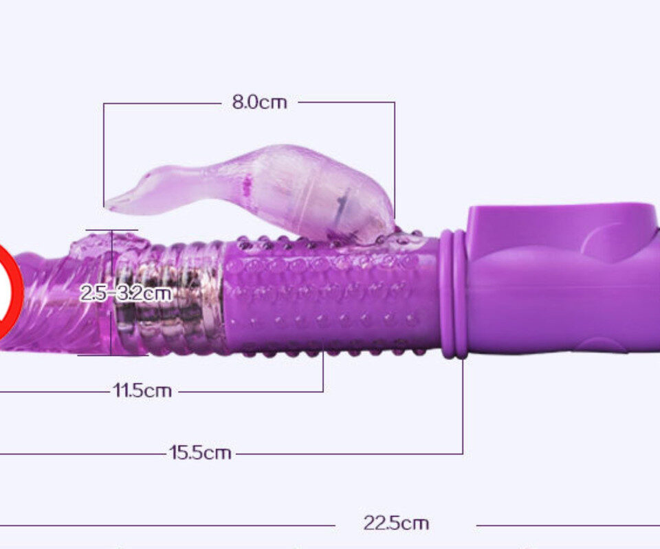 Dolpin Vibrator dimensions