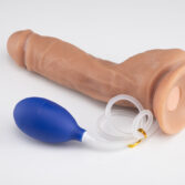 Ejaculator suction cup base tan