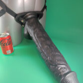 Strap on set. Megadong black scale