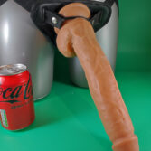 Strap on set. Zeus tan scale