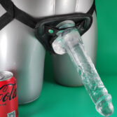 Strap On Set Tequila Clear Scale