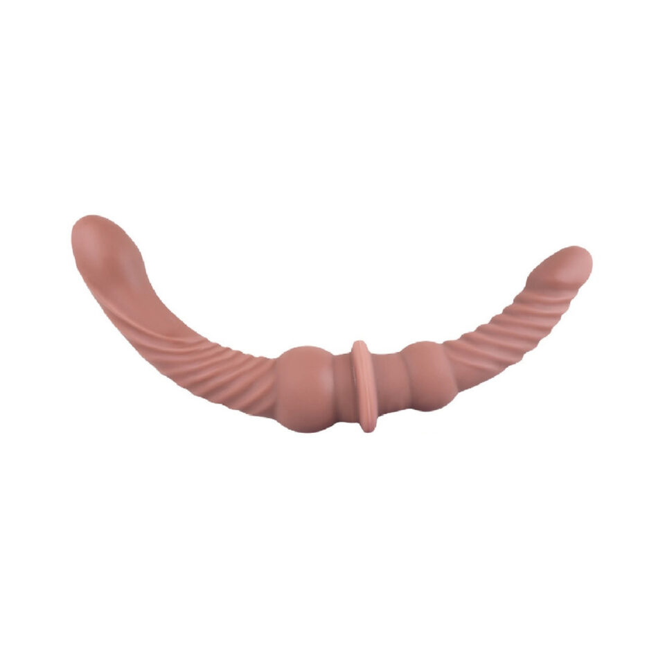 DuoPro 17.5 inch Delux Double Ended Dildo Tan