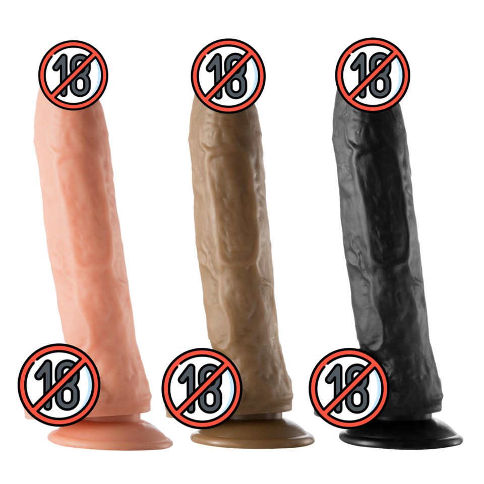 Zeus Dildo covered glans