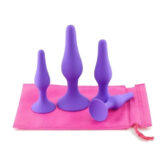 Butt Plug Set with storage bag
