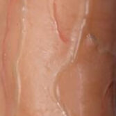 Luna 11 Inch Dildo Realistic Double Skin Dildo Veins Detail